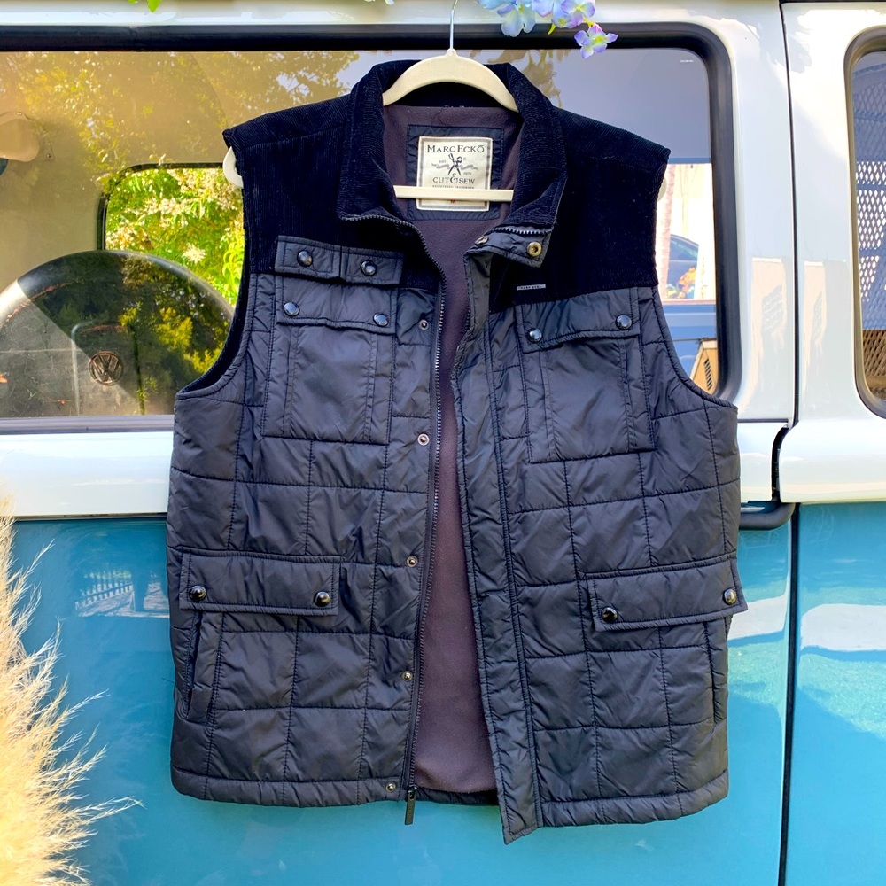 Marc Ecko Men’s black vest